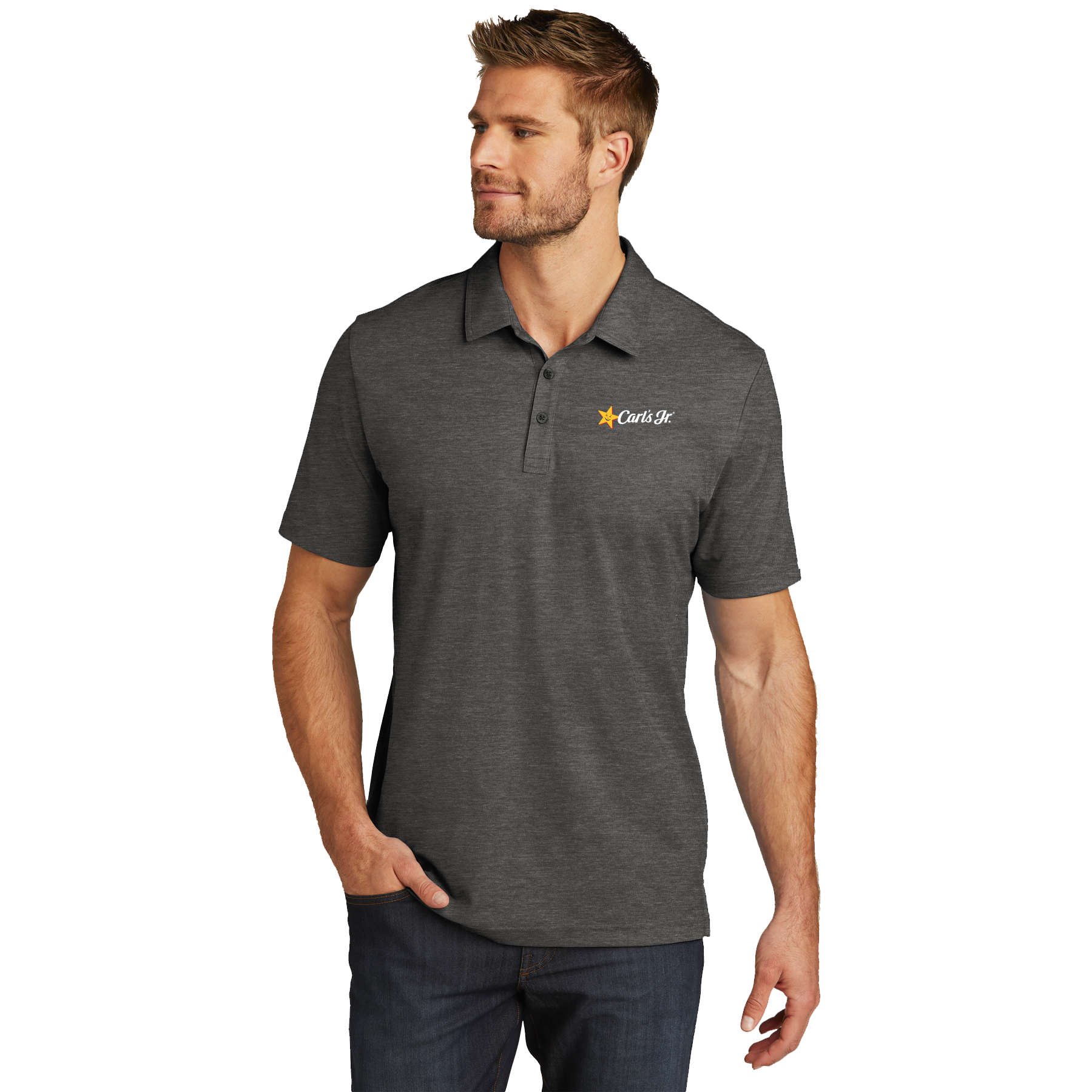 TravisMathew Oceanside Heather Polo